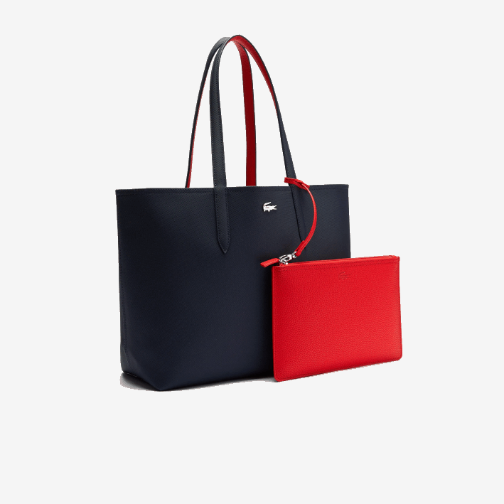 mujer Lacoste 6F242828 marino 166 colorete 240 b50 bolso shopper anna reversible bicolor