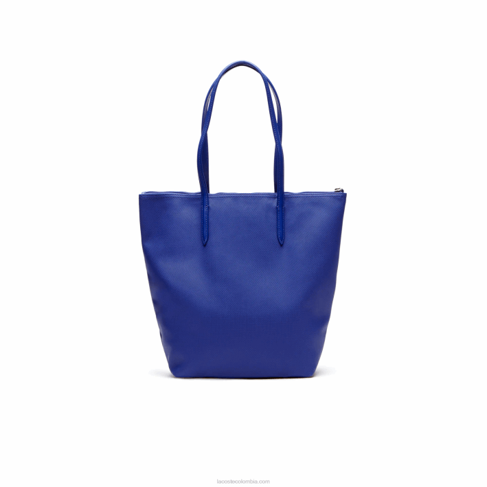 mujer Lacoste 6F242835 a25 bolso shopper l.12.12 concept con cremallera vertical