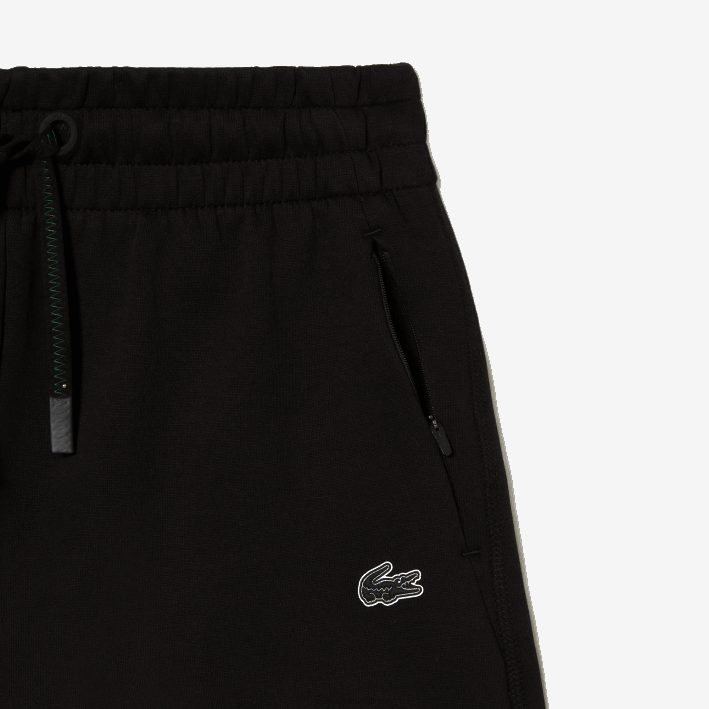 mujer Lacoste 6F242446 negro 031 pantalones cortos lisos