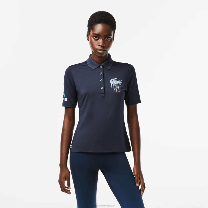 mujer Lacoste 6F242374 kxe azul polo sport miami edición abierta mujer Lacoste 6F242374 kxe azul polo sport miami edición abierta