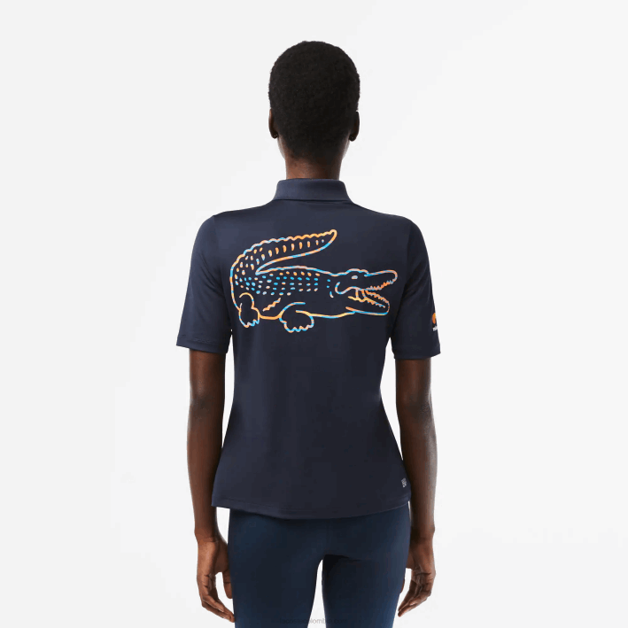 mujer Lacoste 6F242374 kxe azul polo sport miami edición abierta