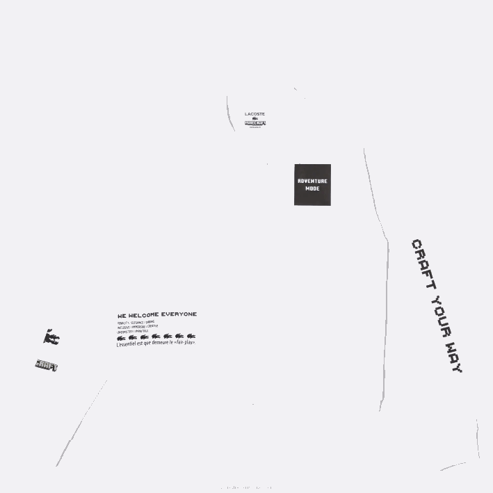 mujer Lacoste 6F242523 blanco 001 polo extragrande de algodón live x minecraft