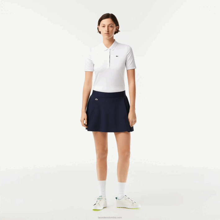 mujer Lacoste 6F242420 azul marino 423 falda de golf corta sport incorporada mujer Lacoste 6F242420 azul marino 423 falda de golf corta sport incorporada
