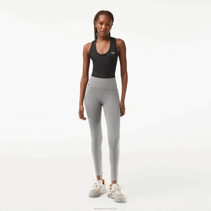 mujer Lacoste 6F242400 lomo gris yrd leggins modeladores deportivos de poliéster reciclado mujer Lacoste 6F242400 lomo gris yrd leggins modeladores deportivos de poliéster reciclado