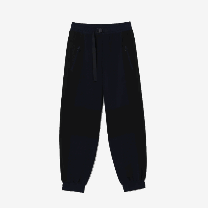 mujer Lacoste 6F242552 azul marino negro r8p pantalones de chándal con diseño colour block