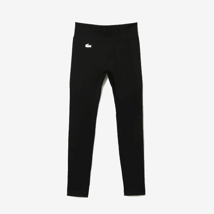 mujer Lacoste 6F242597 negro c31 leggins deportivos de tiro alto segunda piel