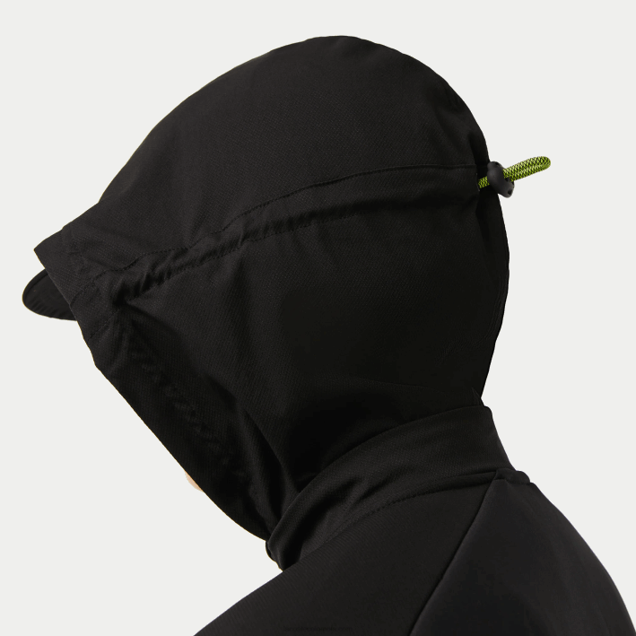 mujer Lacoste 6F242382 negro 031 sudadera deportiva holgada con cremallera