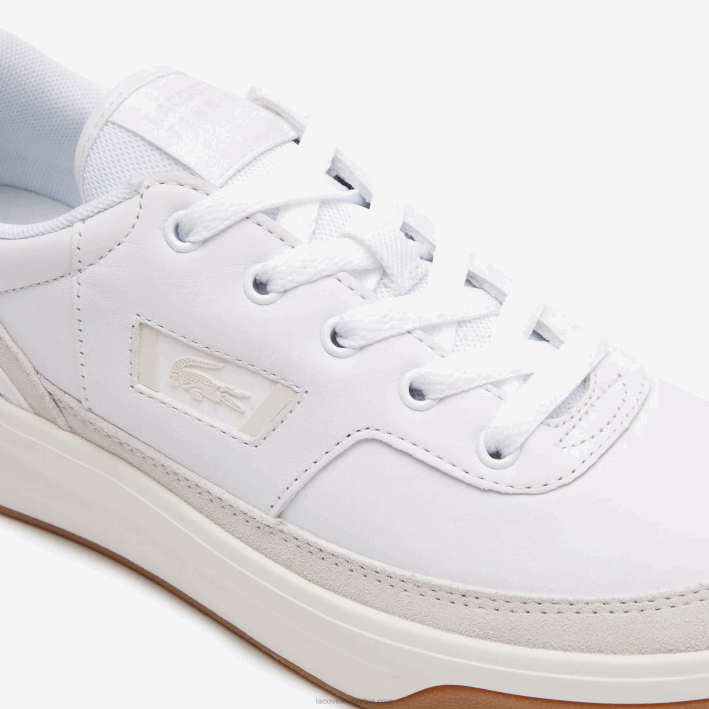 mujer6F242760 blanco y hueso 65t zapatillas lacoste x goop g80 de piel