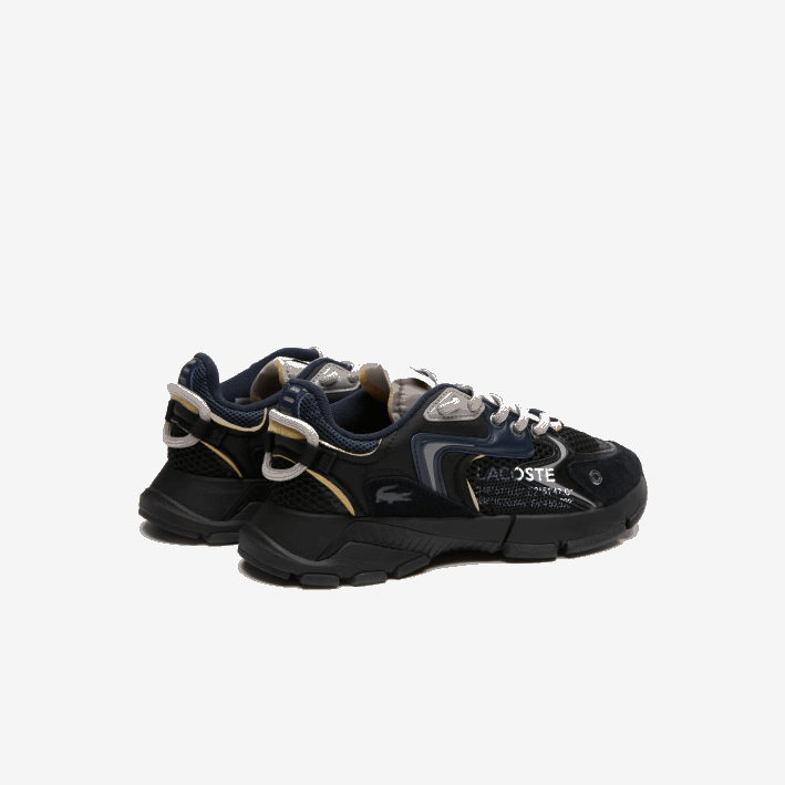 mujer Lacoste 6F242676 negro marino 075 tenis l003 neo textil