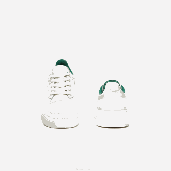 mujer Lacoste 6F242684 blanquecino 18c tenis g80 club de cuero a tono