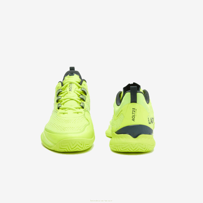 mujer Lacoste 6F242688 amarillo amarillo 2t7 tenis ag-lt23 ultra textil