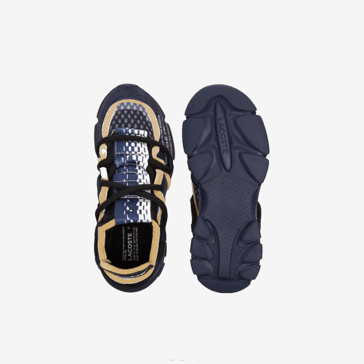 mujer Lacoste 6F242690 azul marino nb0 zapatillas deportivas l003 active runway textil