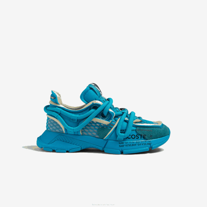 mujer Lacoste 6F242691 azul 11c zapatillas deportivas l003 active runway textil