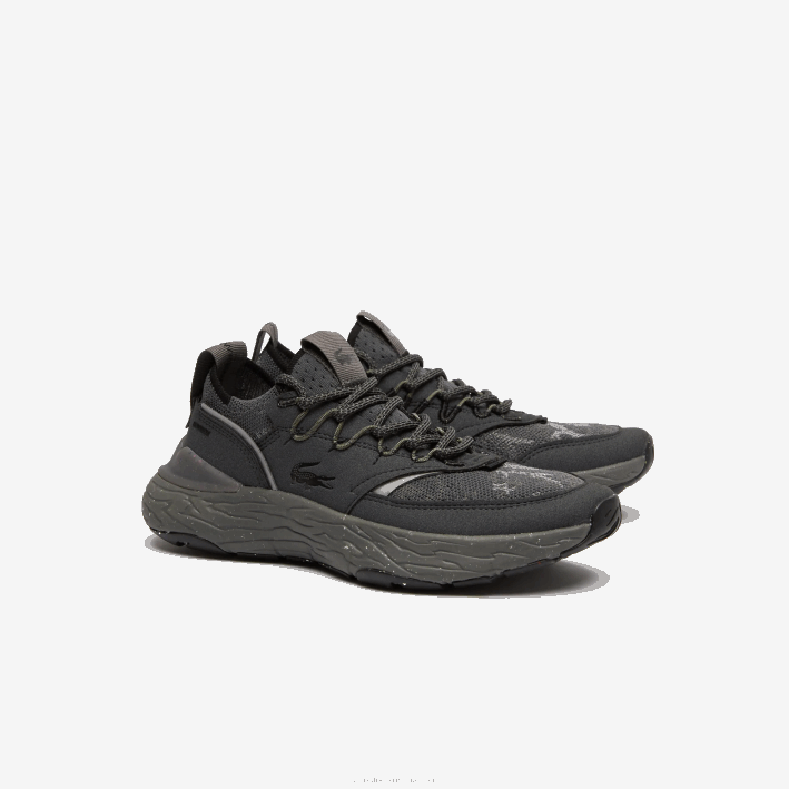 mujer Lacoste 6F242735 negro 02h zapatillas re-comfort sintéticas y textiles a tono