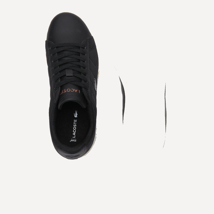 mujer Lacoste 6F242737 negro y blanco hueso 454 zapatillas capitonadas carnaby evo