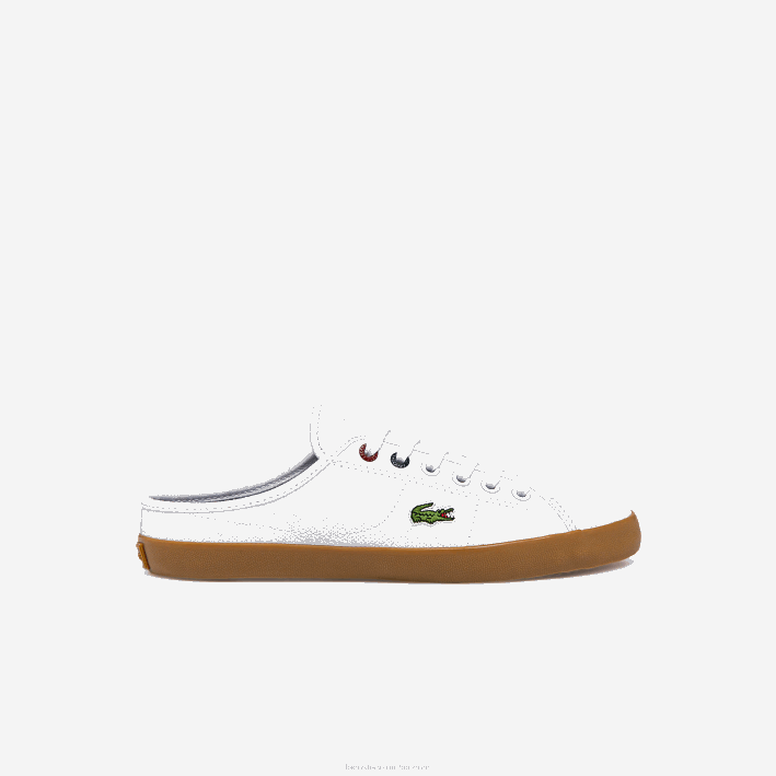 mujer Lacoste 6F242732 blanco y chicle y37 zapatillas ziane mule de lona