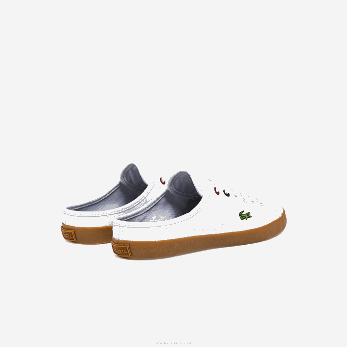 mujer Lacoste 6F242732 blanco y chicle y37 zapatillas ziane mule de lona