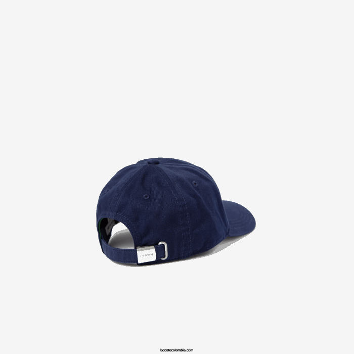 niños Lacoste 6F243272 azul marino 166 gorra de insignia con efecto de cómic