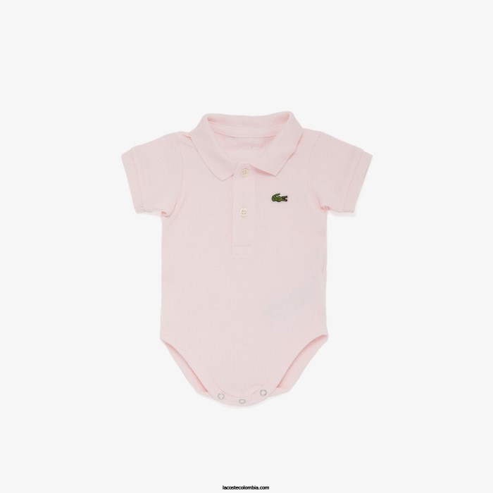 niños Lacoste 6F242987 rosa claro t03 conjunto bebé boxer pelele de piqué de algodón orgánico niños Lacoste 6F242987 rosa claro t03 conjunto bebé boxer pelele de piqué de algodón orgánico