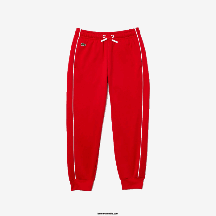 Niños Lacoste 6F243229 rojo blanco c9u pantalones de chándal Heritage Niños Lacoste 6F243229 rojo blanco c9u pantalones de chándal Heritage