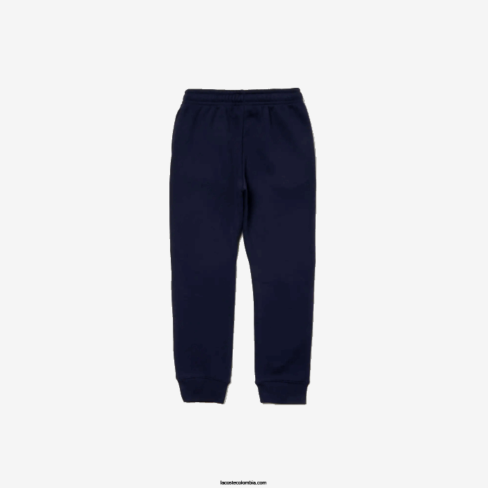 niños Lacoste 6F243217 azul marino 166 pantalones deportivos de felpa