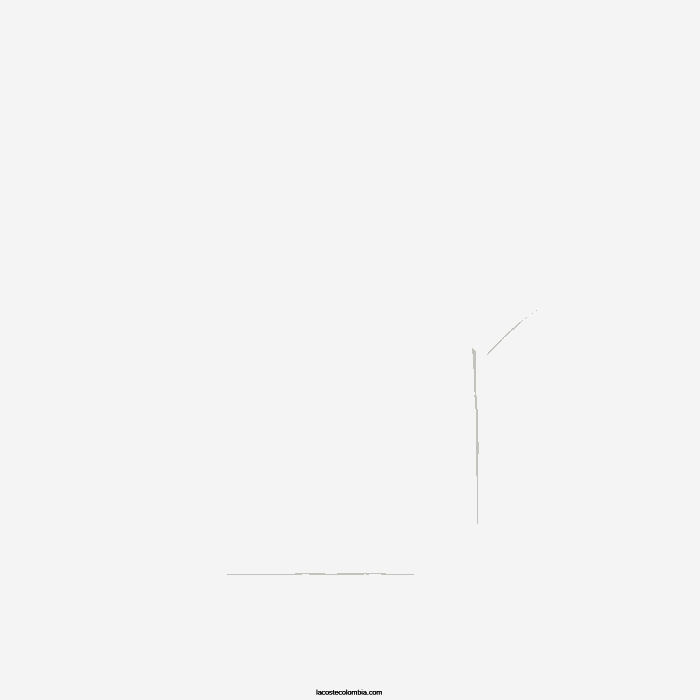 Niños Lacoste 6F243027 blanco 001 camiseta deportiva de mezcla de algodón transpirable