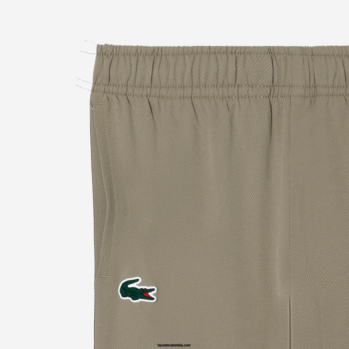 Niños Lacoste 6F243042 beige blanco azul naranja wri conjunto jogger tennis x daniil medvedev