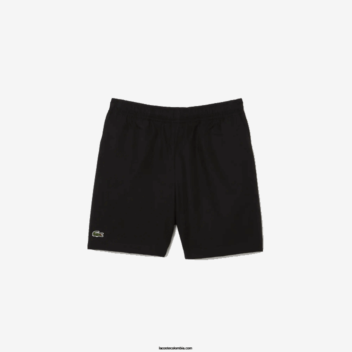 niños Lacoste 6F243075 negro 031 pantalones cortos de deporte de diamantes