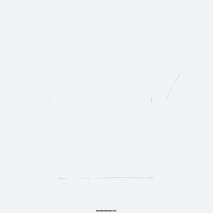 niños Lacoste 6F243129 blanco 001 playera con cuello en V