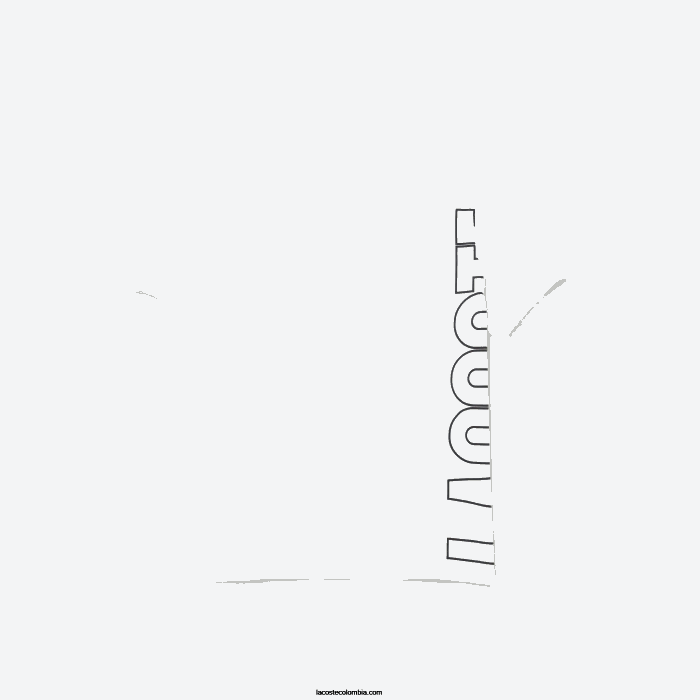 niños Lacoste 6F243158 blanco 001 camiseta oversize con logo