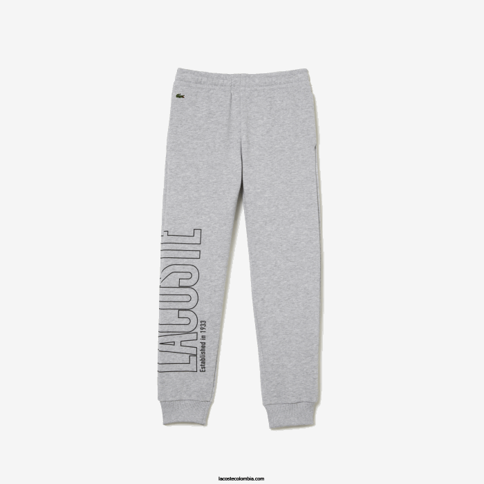 niños Lacoste 6F243188 lomo gris cca pantalones deportivos de marca niños Lacoste 6F243188 lomo gris cca pantalones deportivos de marca
