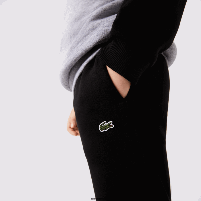 niños Lacoste 6F243214 negro blanco gris chine nua pantalones deportivos de marca