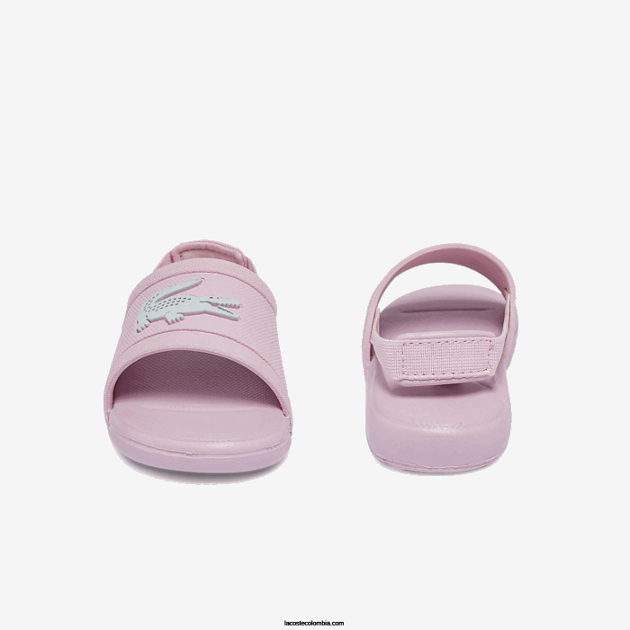 infantes Lacoste 6F242967 rosa claro y blanco 208 l.30 toboganes sintéticos