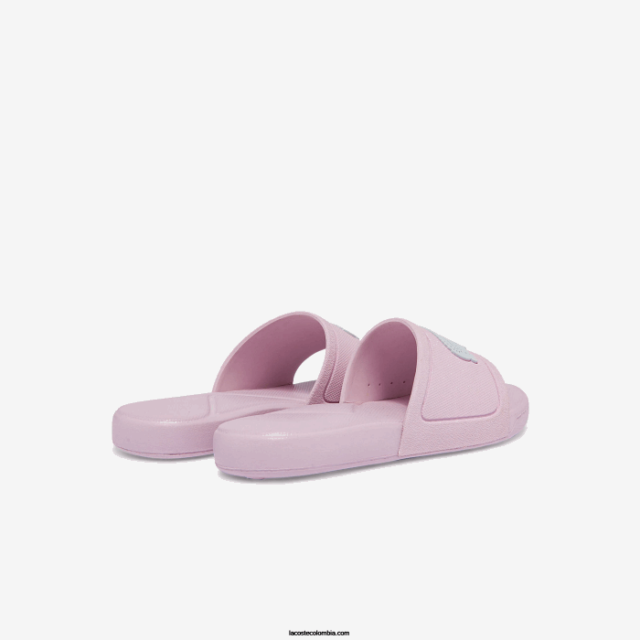 niños Lacoste 6F243233 rosa claro y blanco 208 l.30 toboganes sintéticos