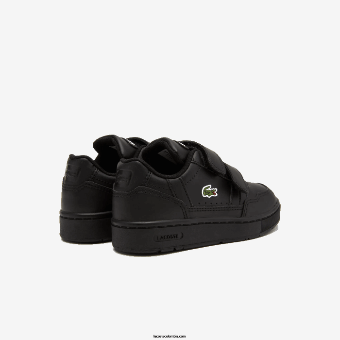 infantes Lacoste 6F242934 negro 02h tenis sintéticos con clip en T