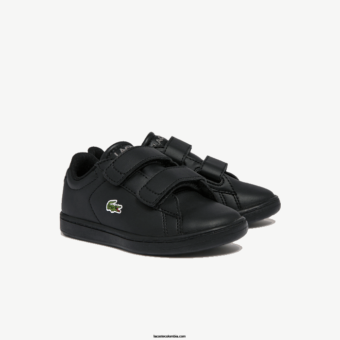 infantes Lacoste 6F242939 negro 02h tenis carnaby evo bl sintéticos