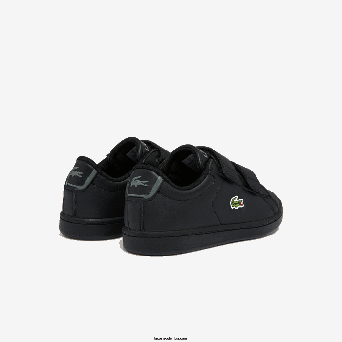 infantes Lacoste 6F242939 negro 02h tenis carnaby evo bl sintéticos