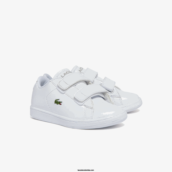 infantes Lacoste 6F242940 blanco 21g tenis carnaby evo bl sintéticos
