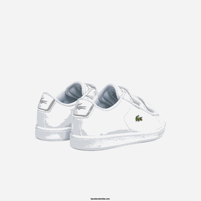 infantes Lacoste 6F242940 blanco 21g tenis carnaby evo bl sintéticos