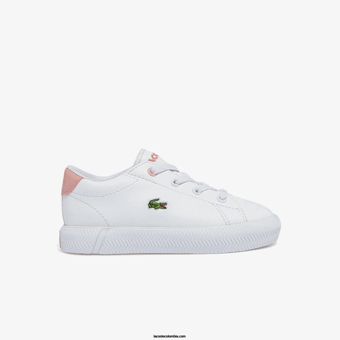 infantes Lacoste 6F242970 blanco y rosa claro 1y9 zapatillas deportivas infantes Lacoste 6F242970 blanco y rosa claro 1y9 zapatillas deportivas