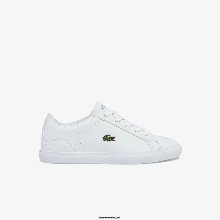 niños Lacoste 6F243116 blanco 21g zapatillas lerond sintéticas