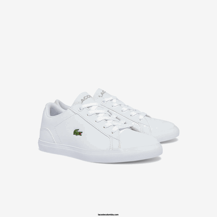 niños Lacoste 6F243116 blanco 21g zapatillas lerond sintéticas